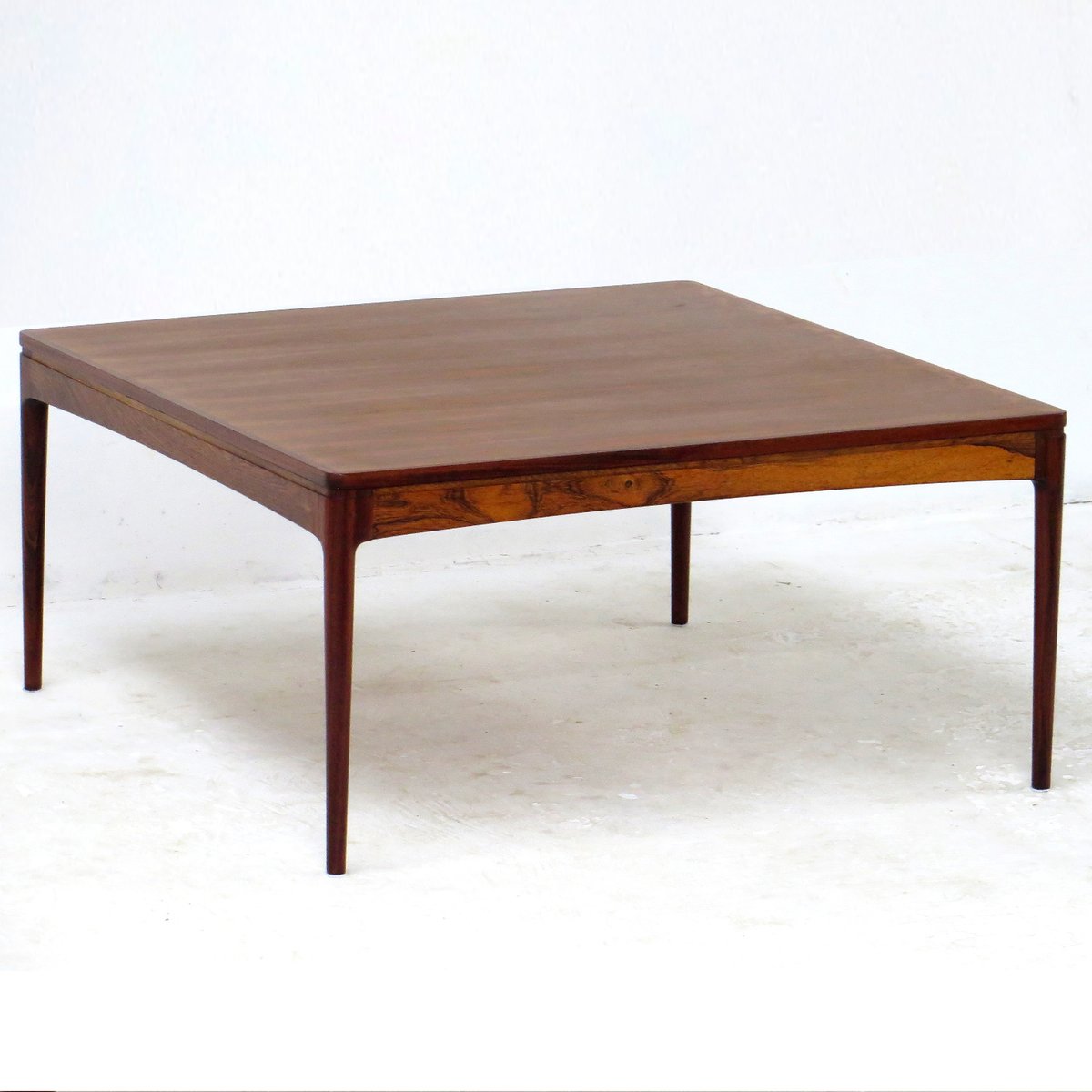 Danish Rosewood Coffee Table attributed to Ole Wanscher for AJ Iversen