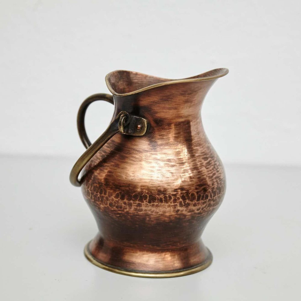 Brass Coal Scuttle Buckets, 1950s, Set of 2 for sale at Pamono