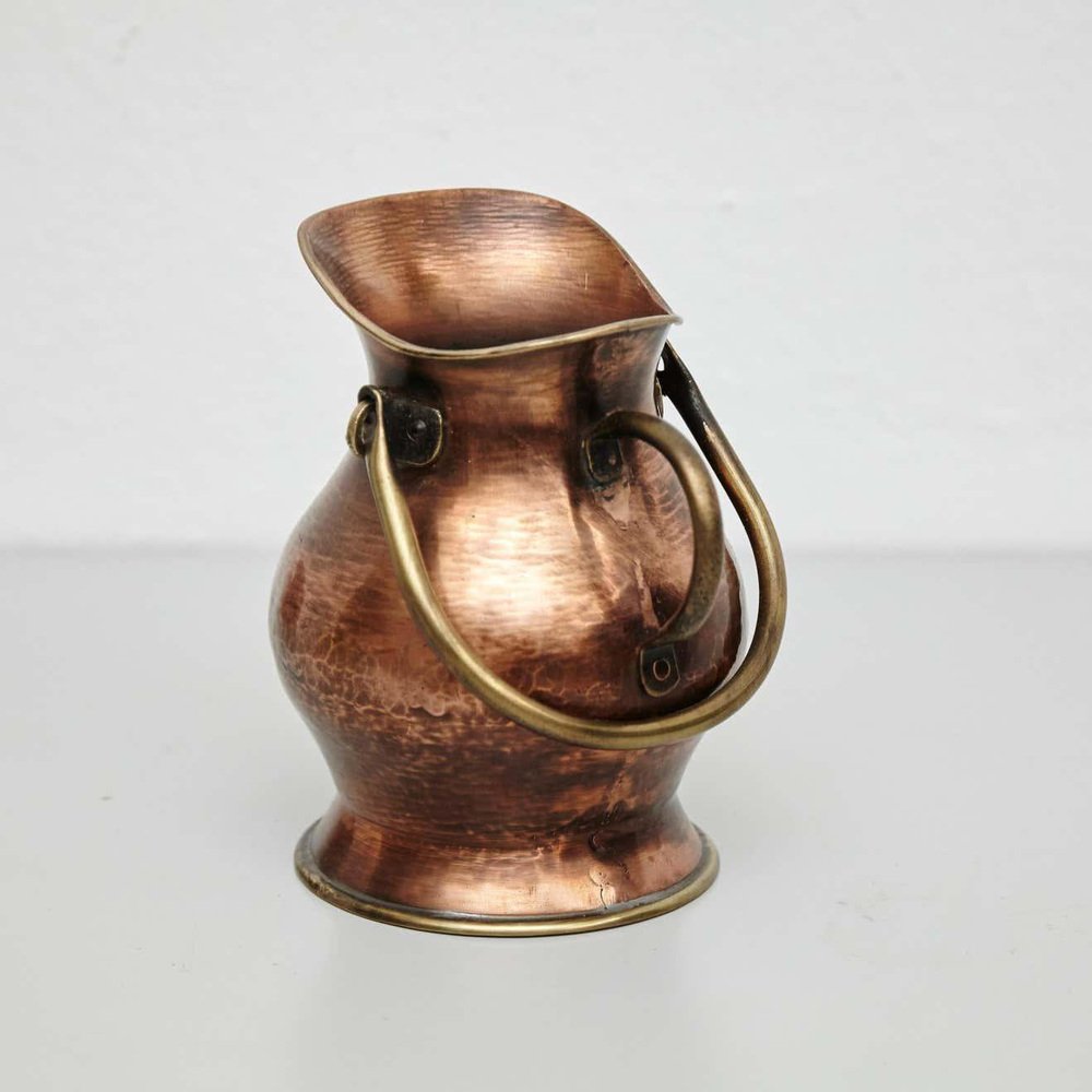 Brass Coal Scuttle Buckets, 1950s, Set of 2 for sale at Pamono