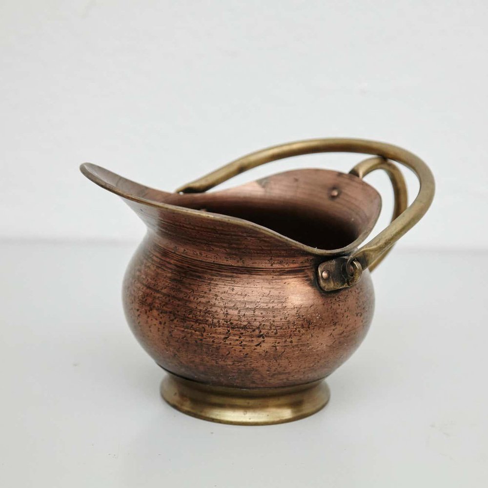 Brass Coal Scuttle Buckets, 1950s, Set of 2 for sale at Pamono