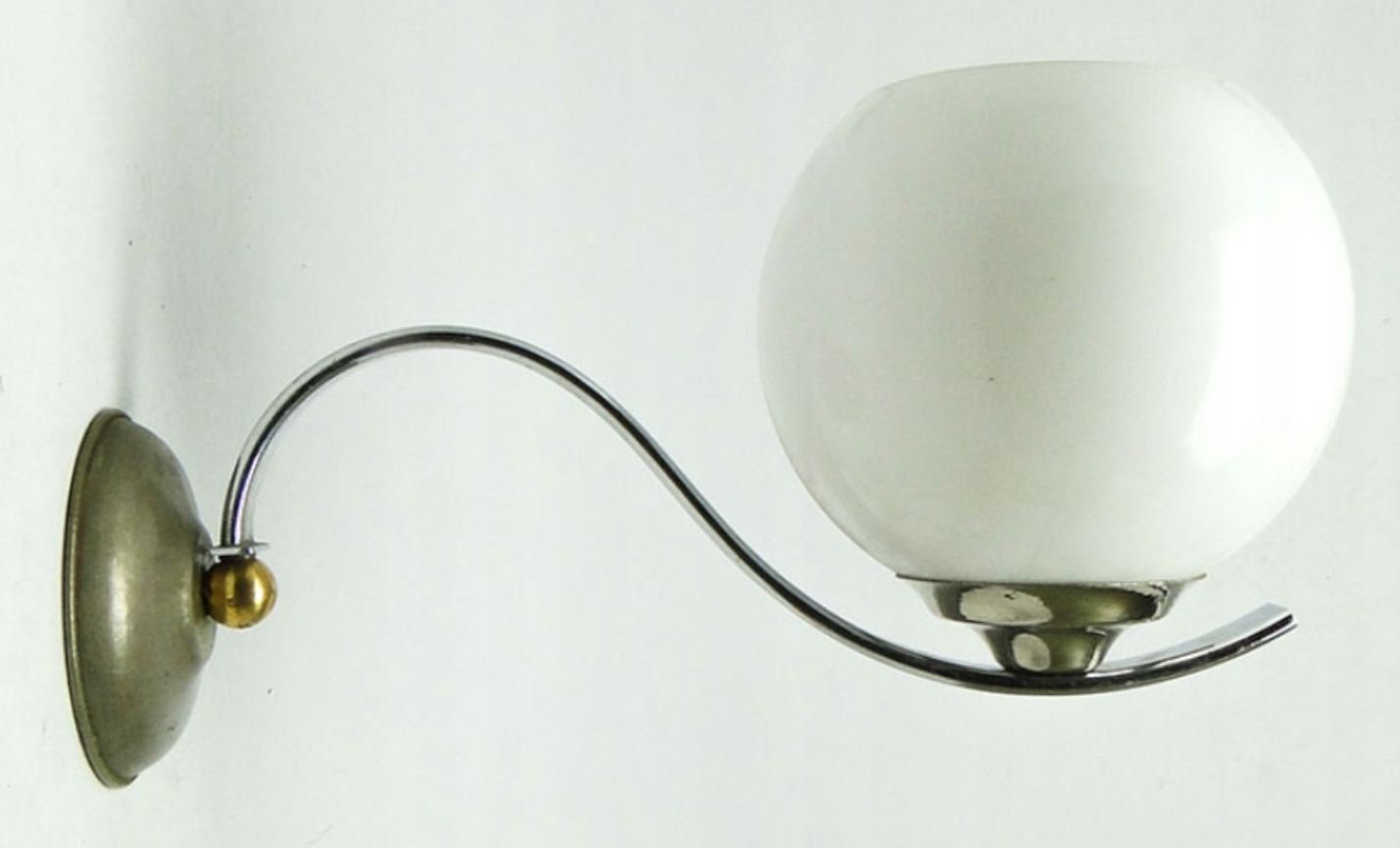 Art Deco Style Wall Lamp, Czechoslovakia, 1950s for sale at Pamono