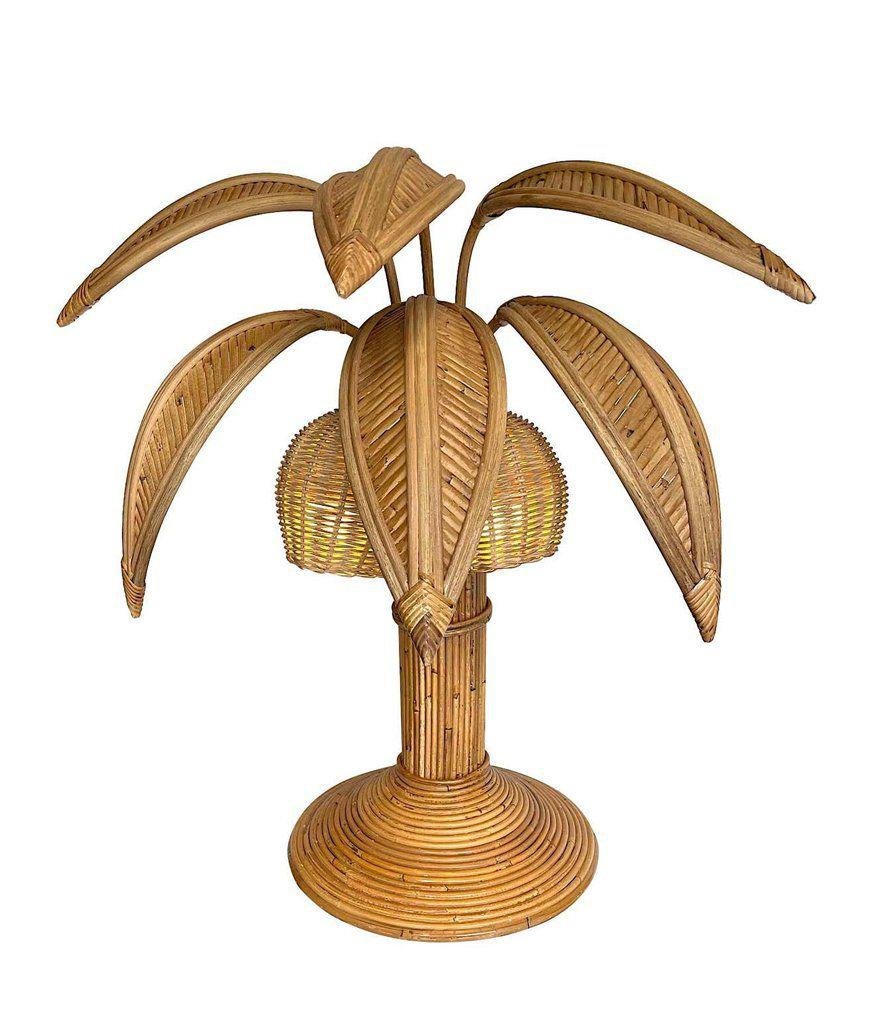 Lampe De Table Palmier Noix De Coco - Décorative Vintage - Sans Marque