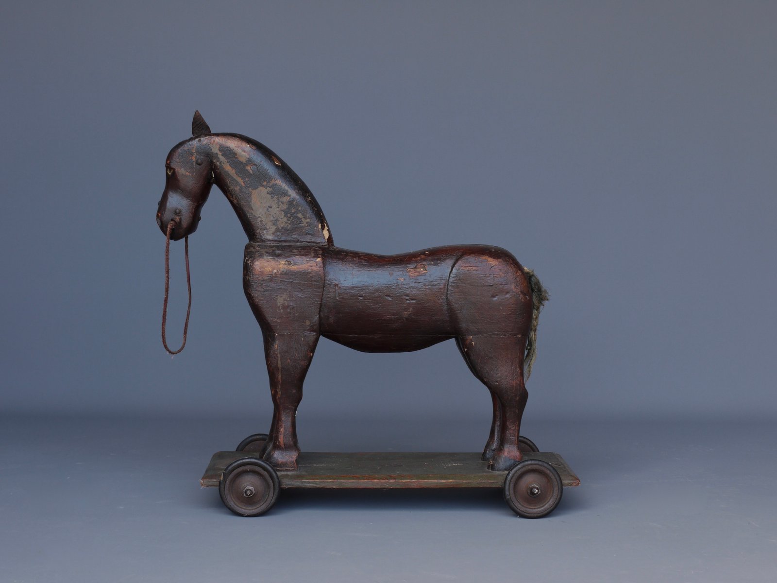 Antique Wooden Toy Horse for sale at Pamono