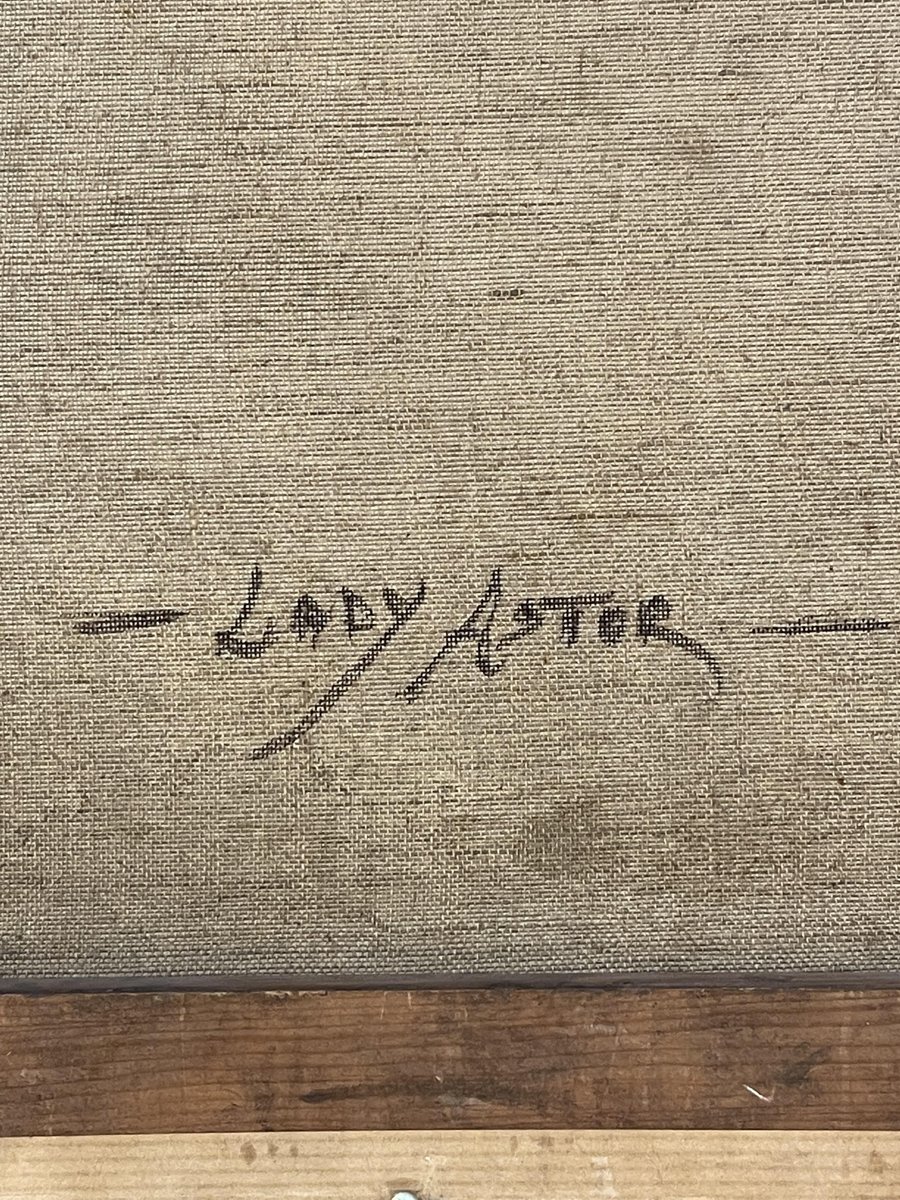 François MartinKavel, Portrait von Lady Astor, 20. Jh., Öl auf