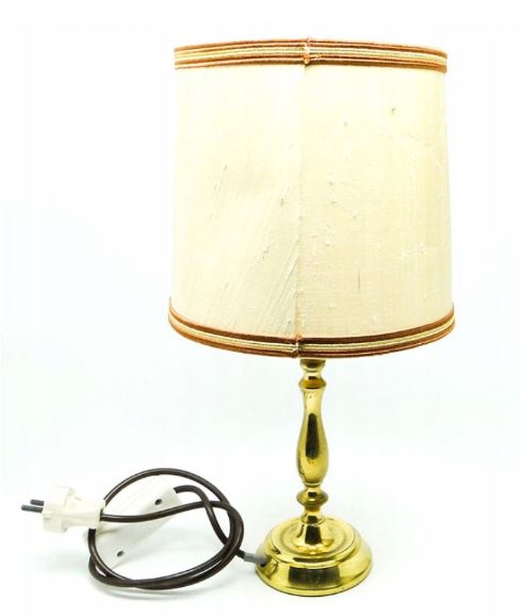 Art Deco Bedside Table Lamp, Poland, 1980s for sale at Pamono