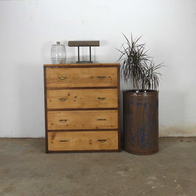 Rustic Chest of Drawers for sale at Pamono
