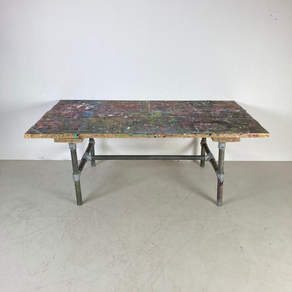 Vintage Artists Coffee Table for sale at Pamono