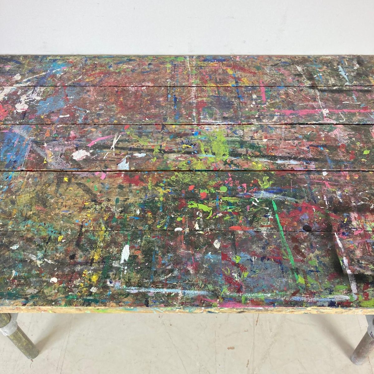 Vintage Artists Coffee Table for sale at Pamono