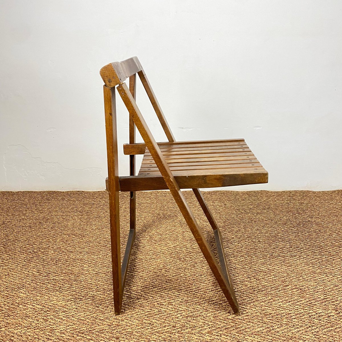 Folding Chair by Aldo Jacober for Alberto Bazzani, 1960s for sale at Pamono