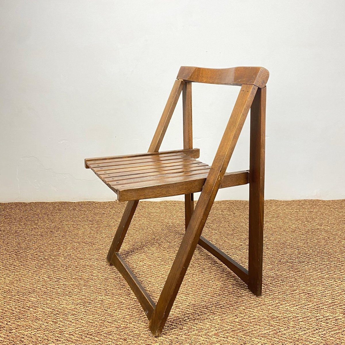 Folding Chair by Aldo Jacober for Alberto Bazzani, 1960s for sale at Pamono