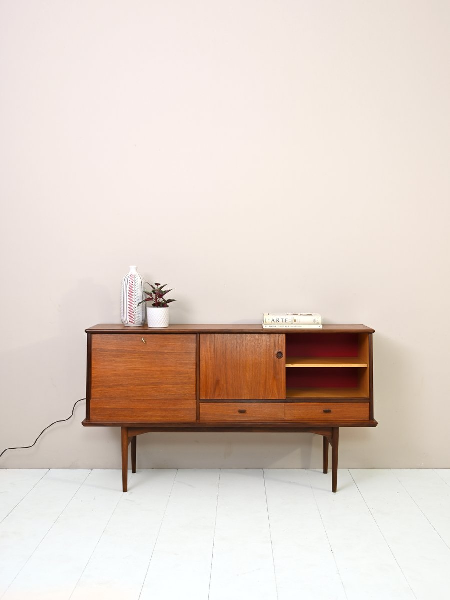 Skandinavisches Sideboard mit Bar, 1960er bei Pamono kaufen