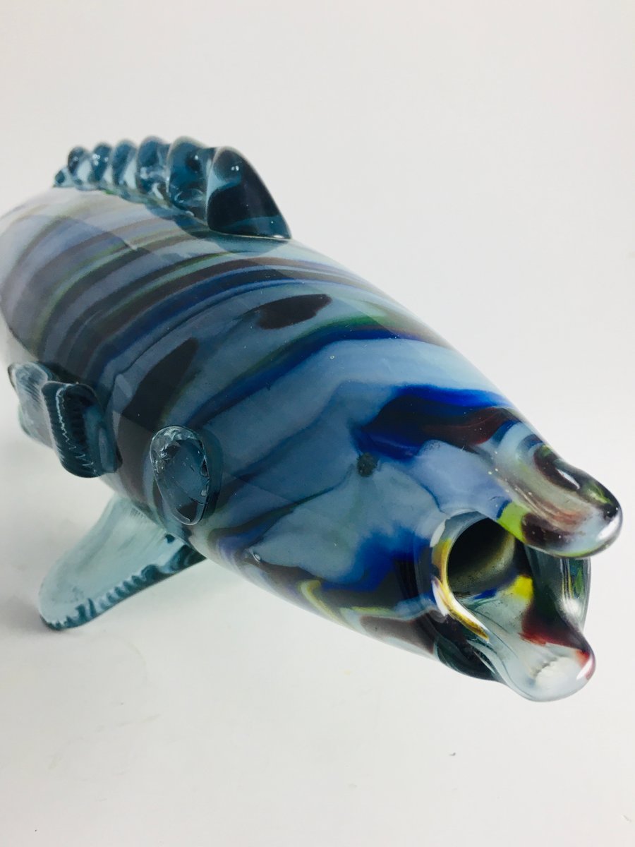 Vintage Colorful Murano Glass Fish, 1960s for sale at Pamono