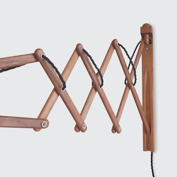 Large Concertina Wall Light by Erik Hansen for Le Klint for sale at Pamono