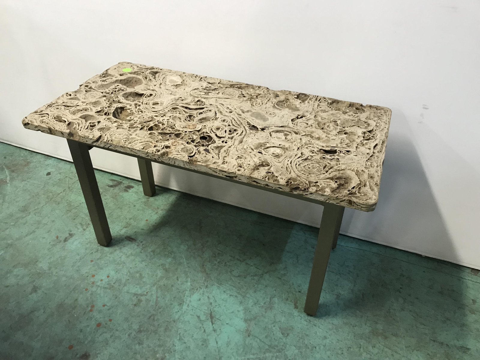 Vintage Travertine Coffee Table for sale at Pamono