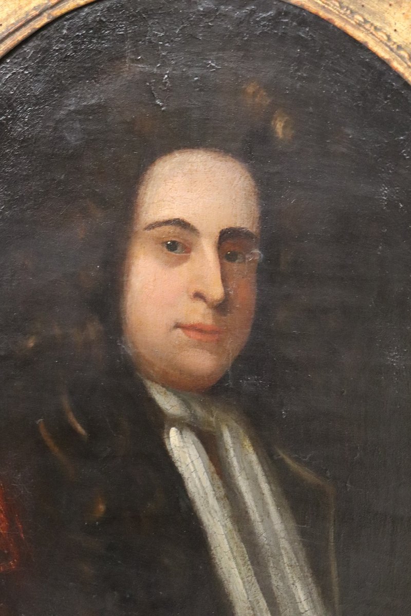 Englische Schule Künstler, Portrait of Gentleman, 18. Jahrhundert, Öl