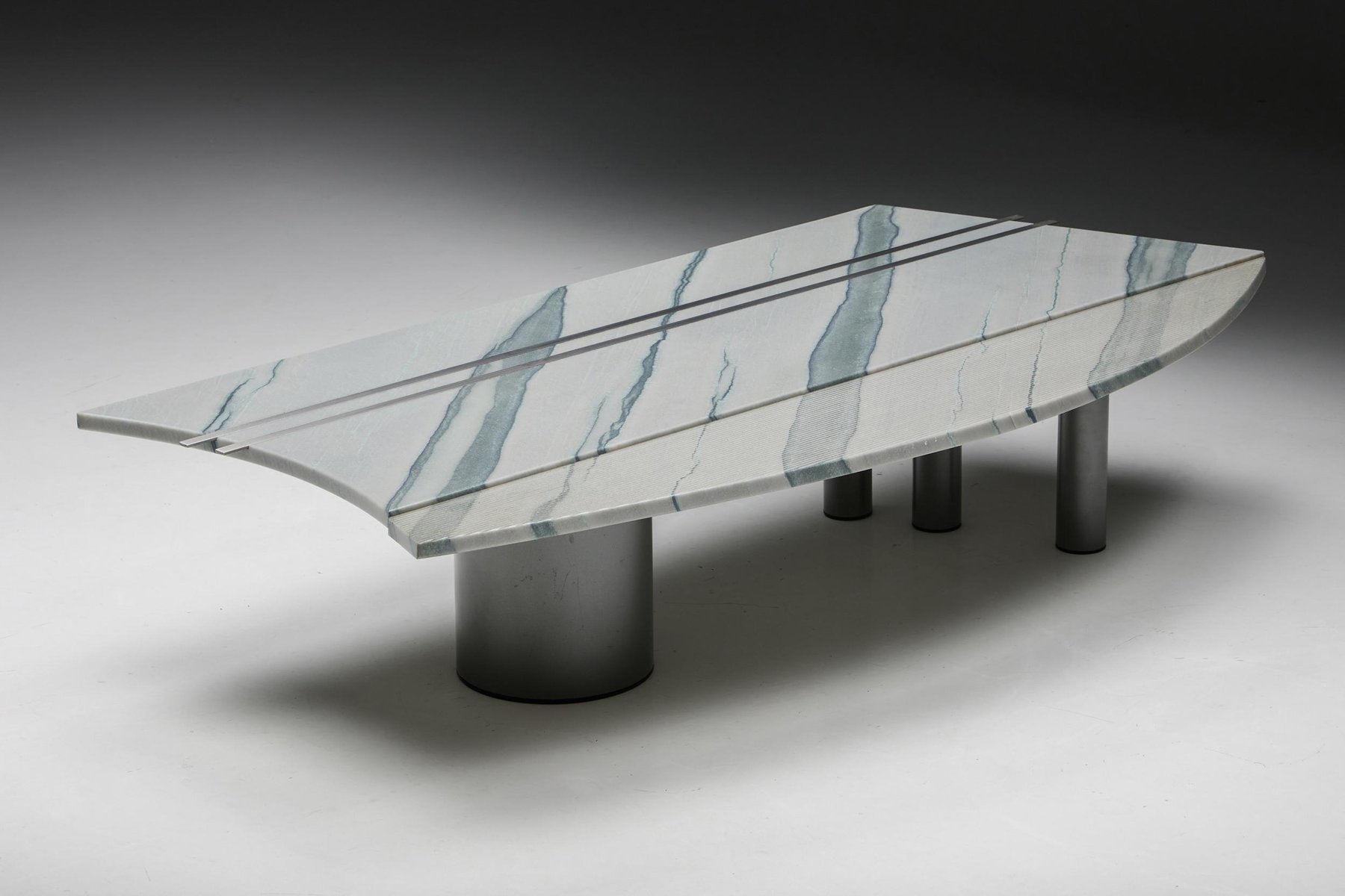 Sculptural Marble Coffee Table from Pia Manu, 1990s for sale at Pamono