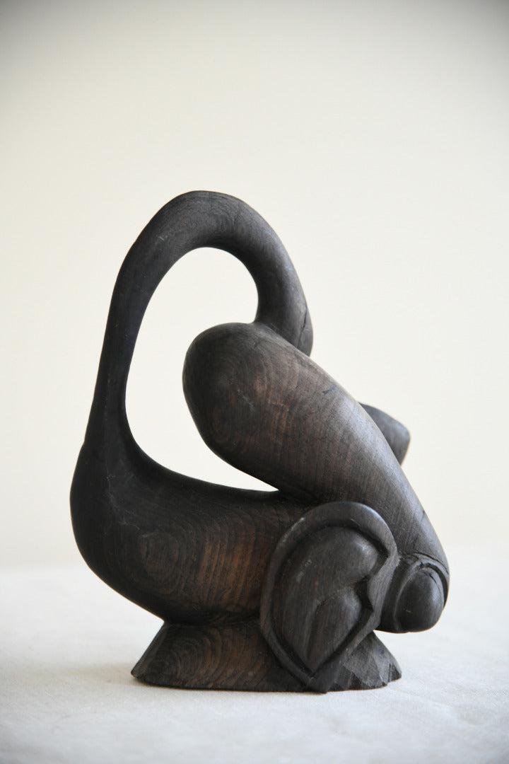 Makonde Shetani Wood Sculpture for sale at Pamono