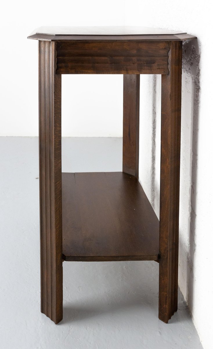 Französischer Art Deco Nachttisch aus Pappelholz, 1930er bei Pamono kaufen