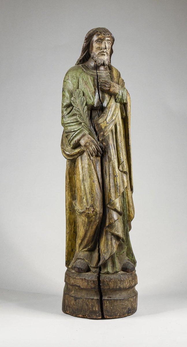 Wooden Statue of Jesus Christ for sale at Pamono