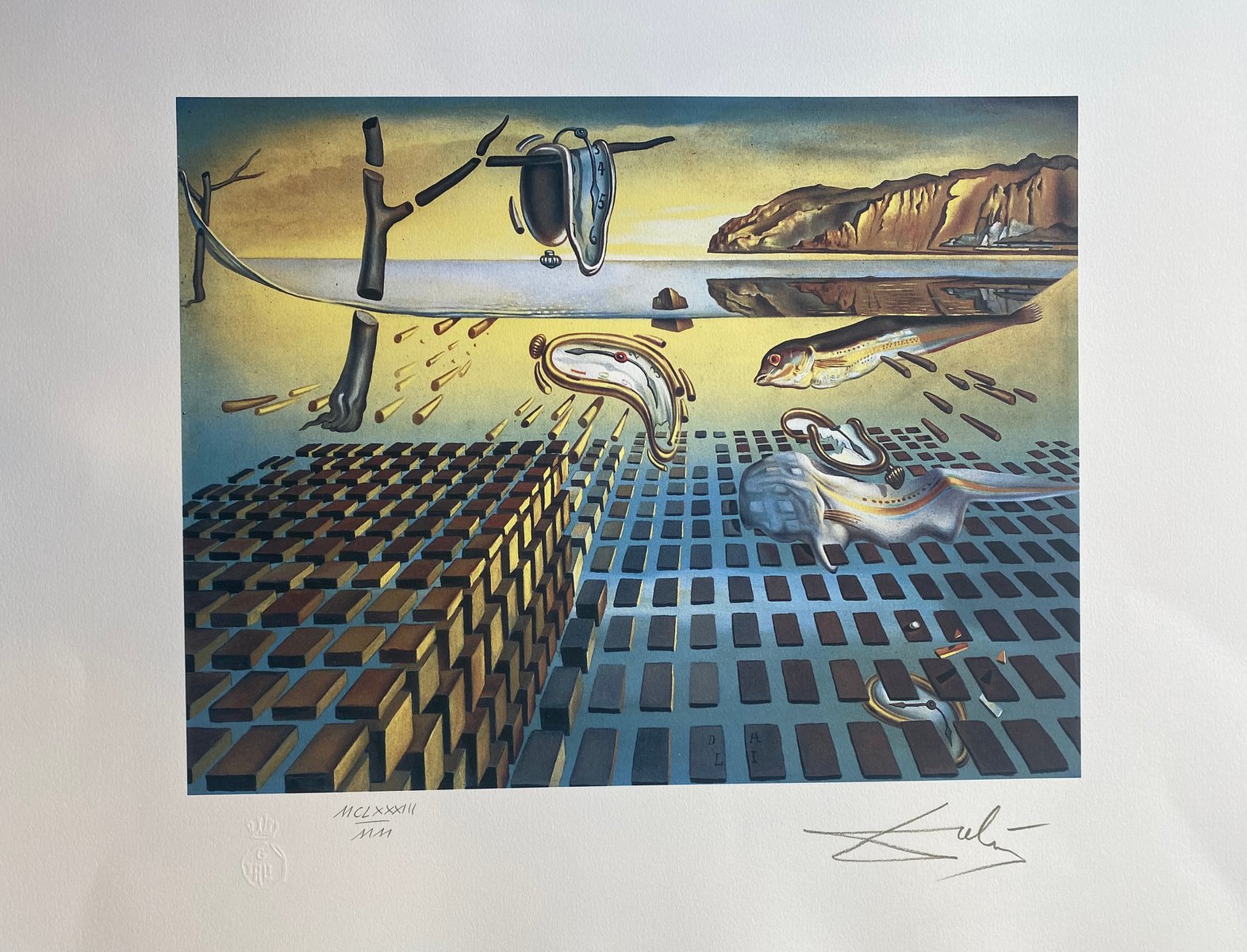 Salvador Dali, La Désintégration de la