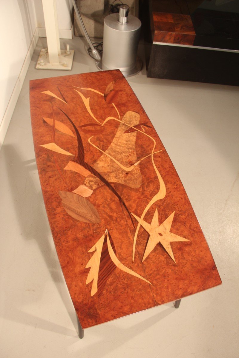 Table Basse Avec Incrustations En Bois Par Luigi Scremin Italie 1950 table-basse-avec-incrustations-en-bois-par-luigi-scremin-italie-1950
