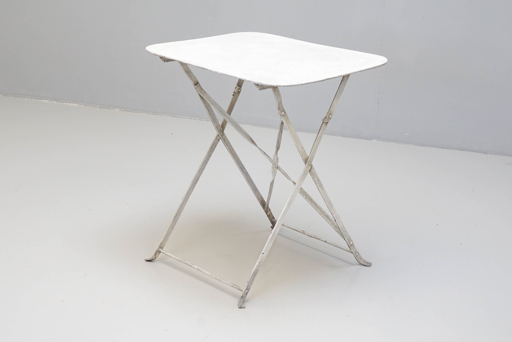 Folding Garden Table, 1930s for sale at Pamono