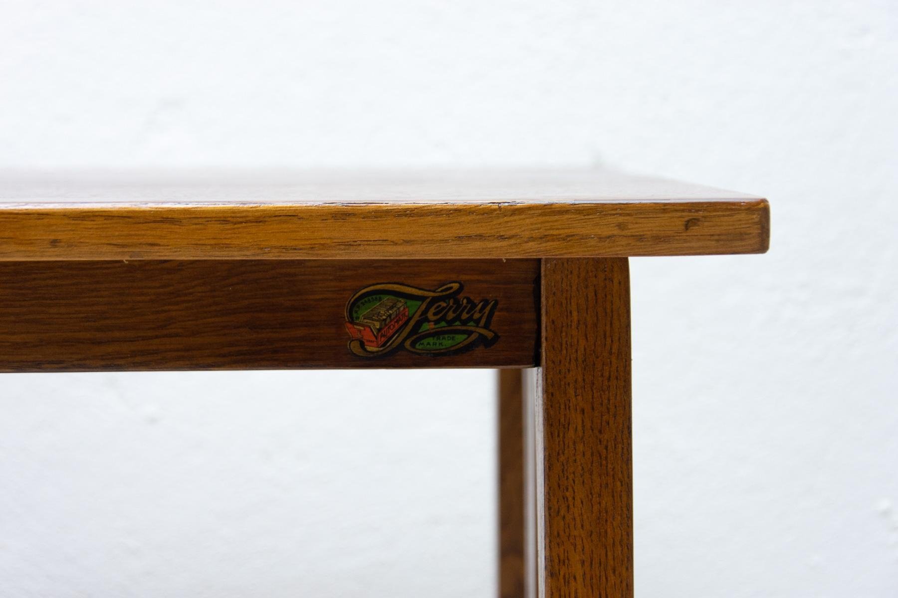 Antique Roller Blind Writing Desk, 1930s for sale at Pamono