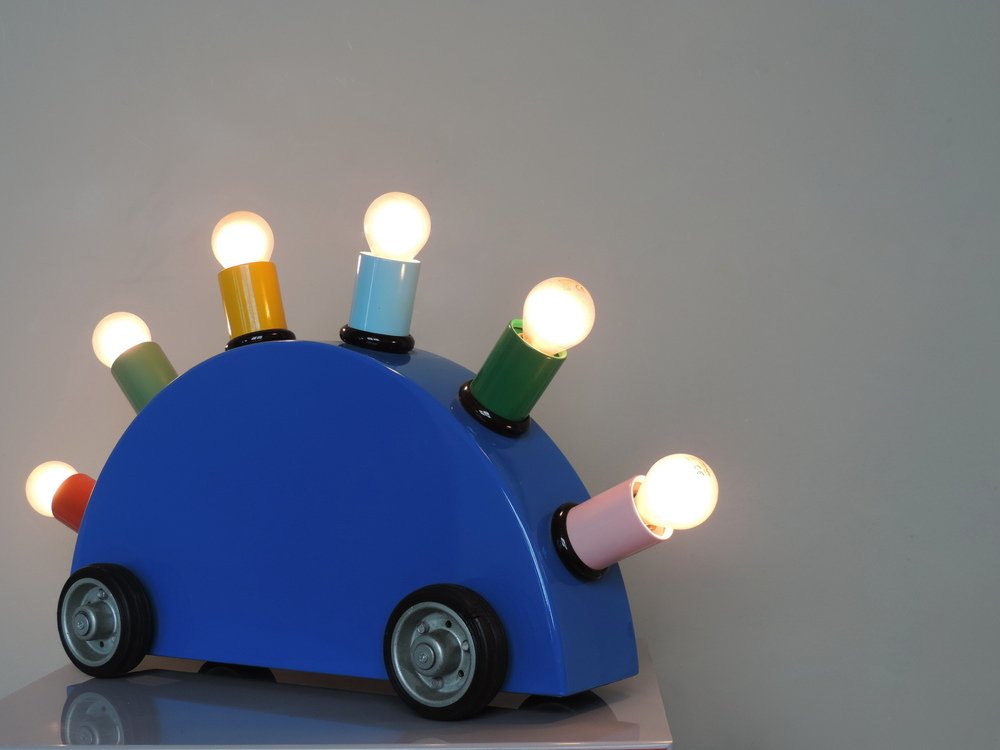 Postmodern Super Lamp By Martine Bedin For Memphis Milano Per Piece