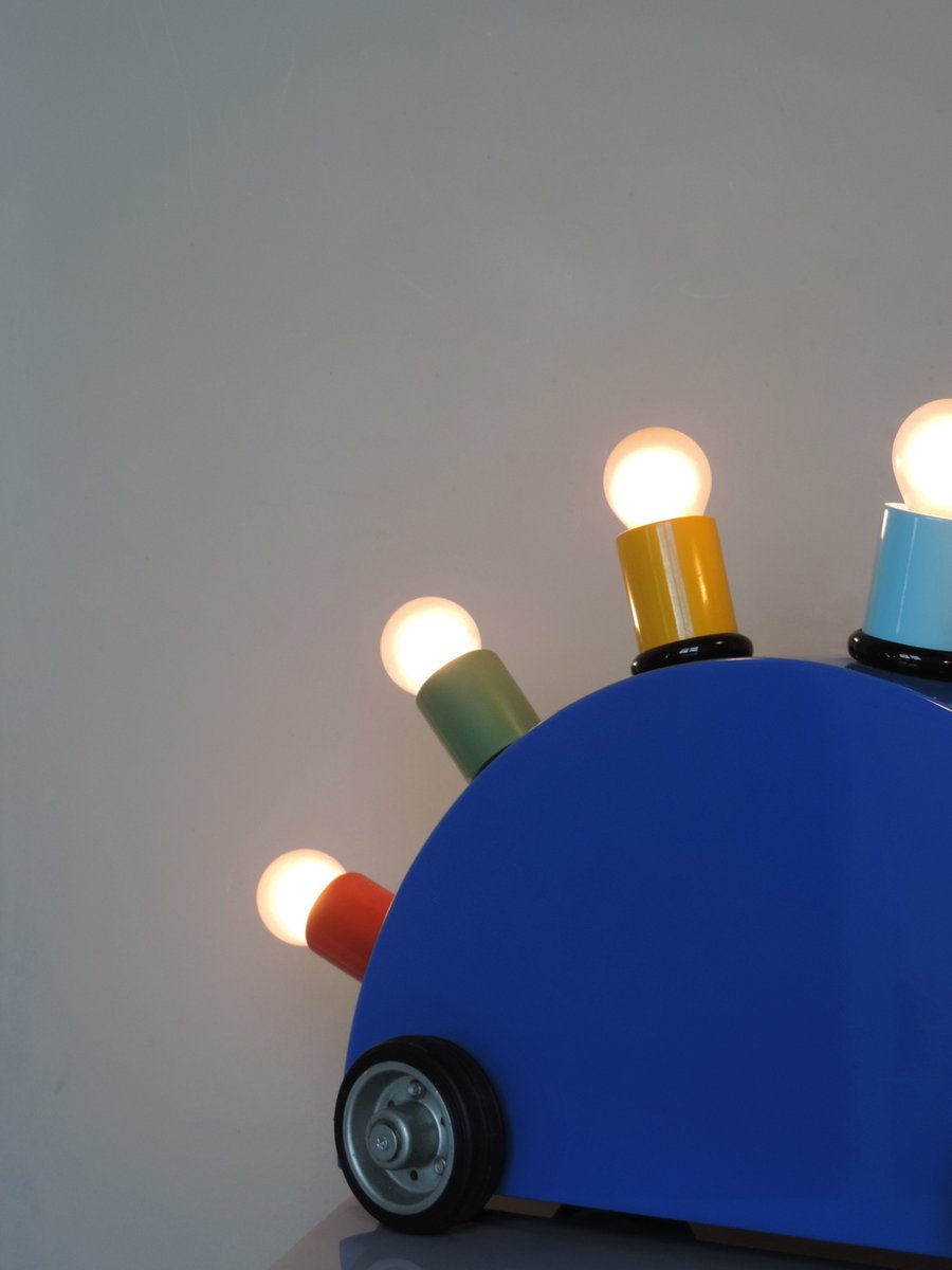 Postmodern Super Lamp By Martine Bedin For Memphis Milano Per Piece
