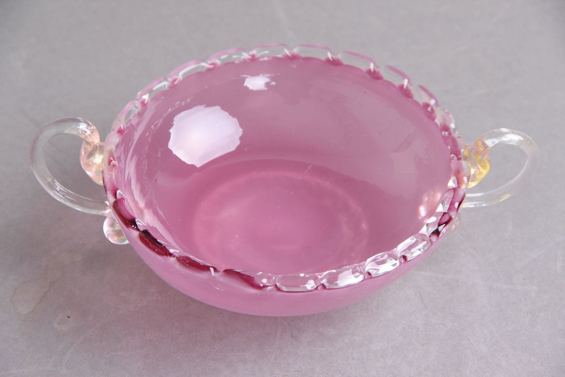 Murano Glass Candy Bowl, 1950s for sale at Pamono