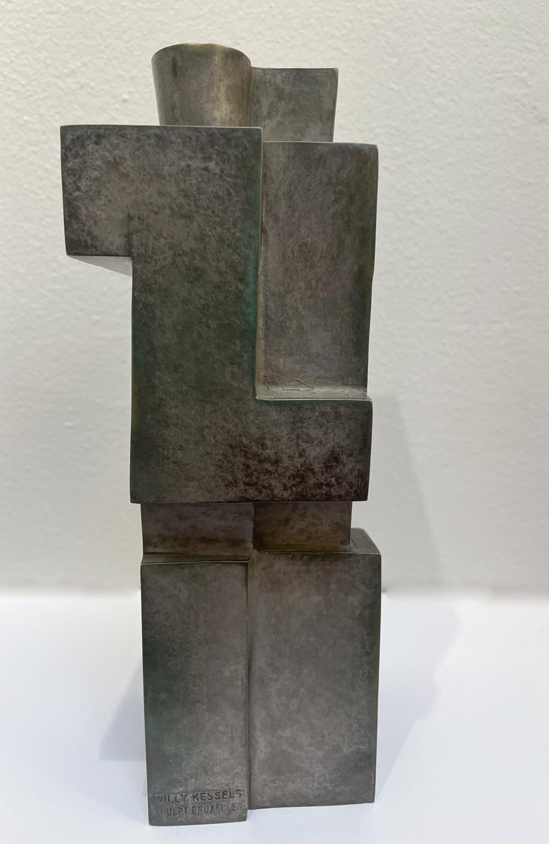 Cubist Bronze Sculpture The Twins by Willy Kessels, 1920s for sale at ...