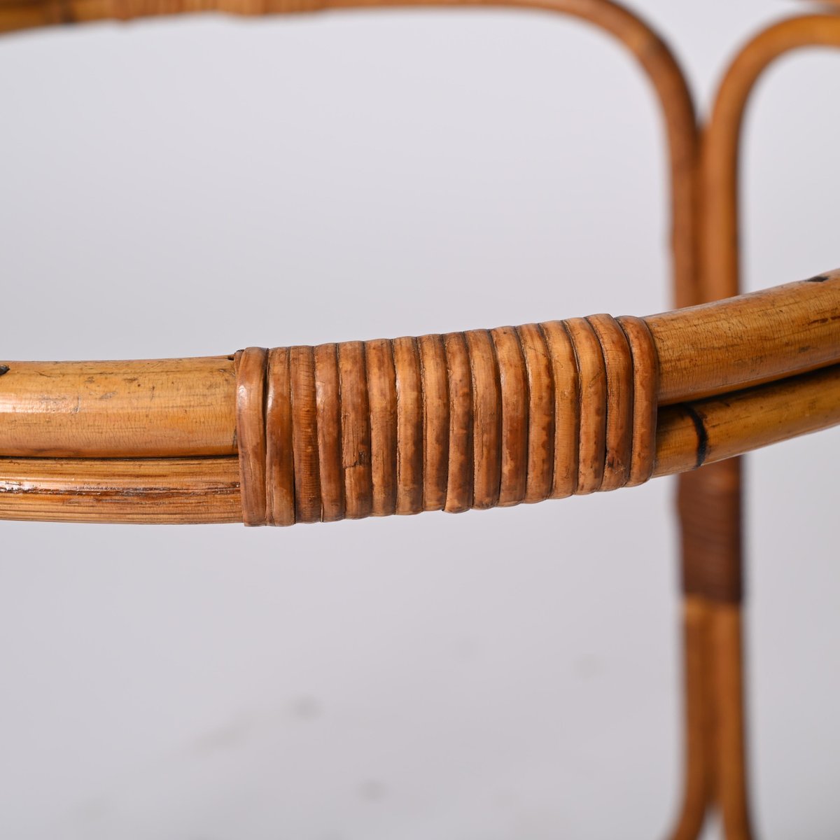 Elesuli Tavolino Da Esterno In Vimini PE Intrecciato - Quadrato 45,7 Cm, Con Piano In Vetro, Struttura In Acciaio, Contenitore Per Giardino, Patio, Balcone, Colore Marrone - 5