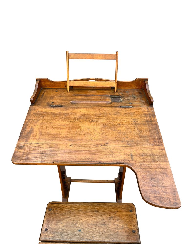 Antique Children's Writing Desk, 1940s for sale at Pamono