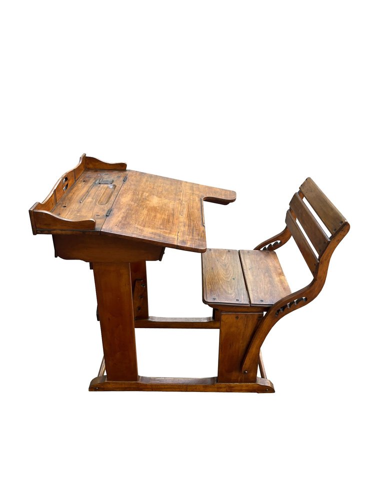 Antique Children's Writing Desk, 1940s for sale at Pamono