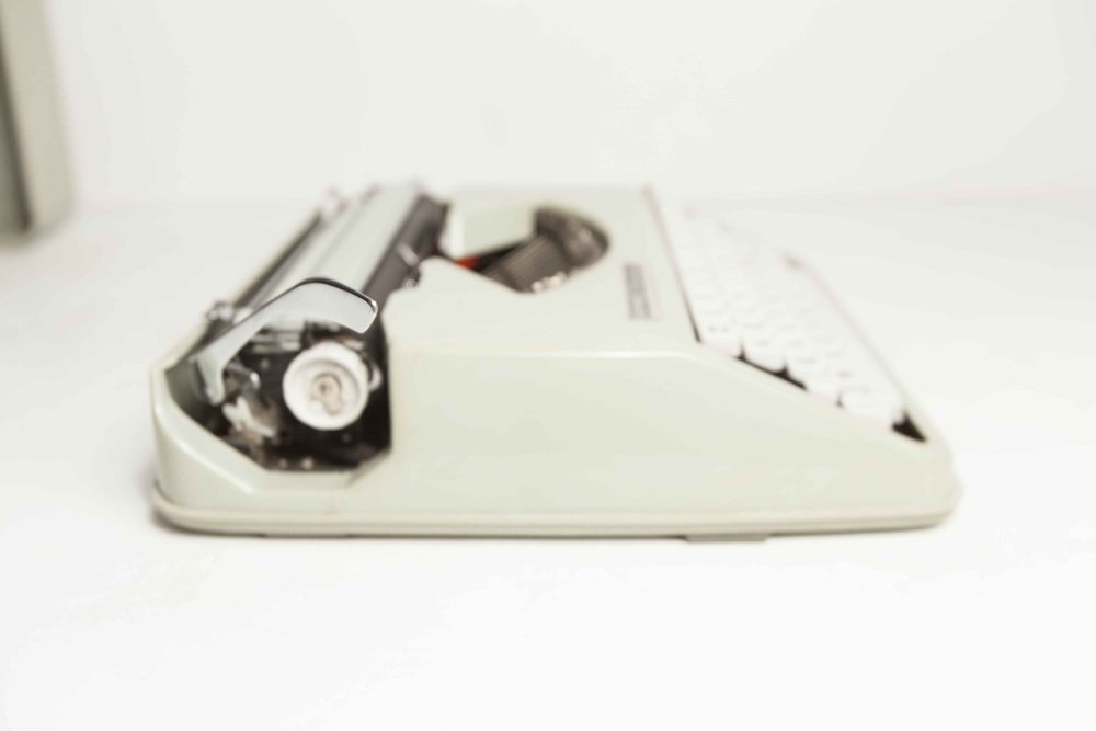 Hermes Typewriter from Paillard, 1970s for sale at Pamono