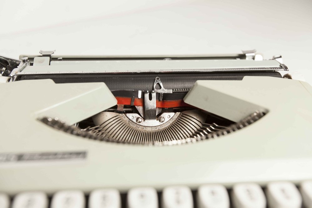 Hermes Typewriter from Paillard, 1970s for sale at Pamono
