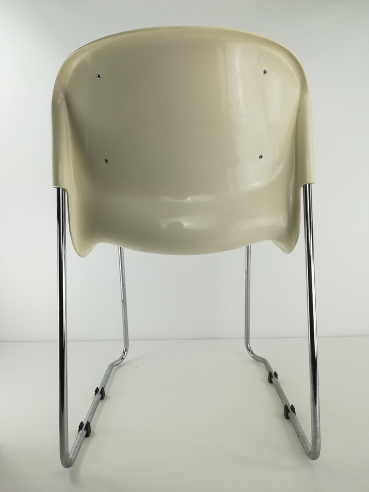 German Chairs Model Swing by Gerd Lange for Drabert, 1980s, Set of 4