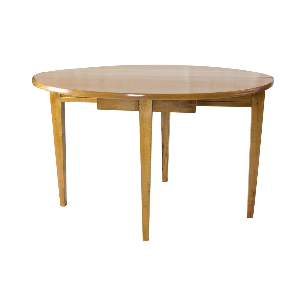 19th Century Biedermeier Demi Lune FoldOut Table for sale at Pamono