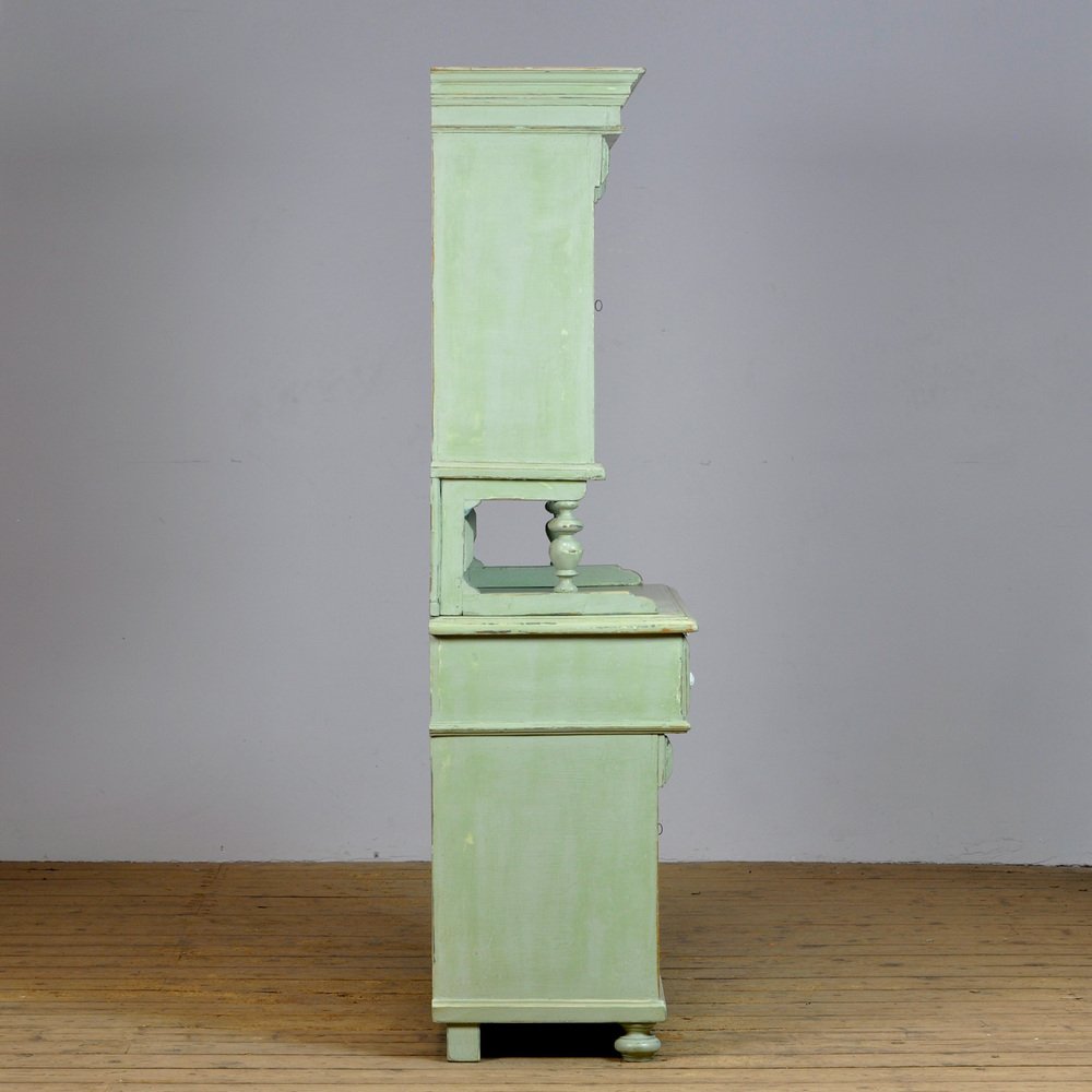 Antique Pine Kitchen Cupboard, 1920s for sale at Pamono