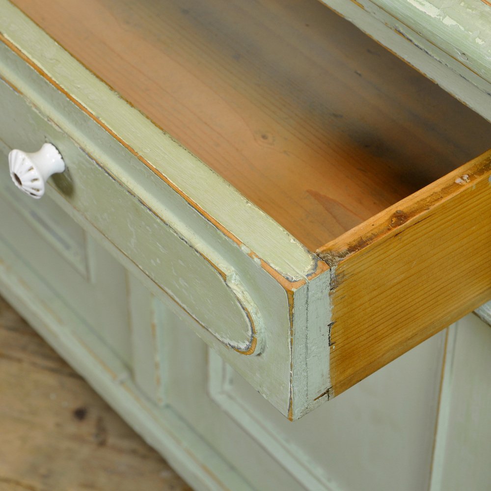 Antique Pine Kitchen Cupboard, 1920s for sale at Pamono