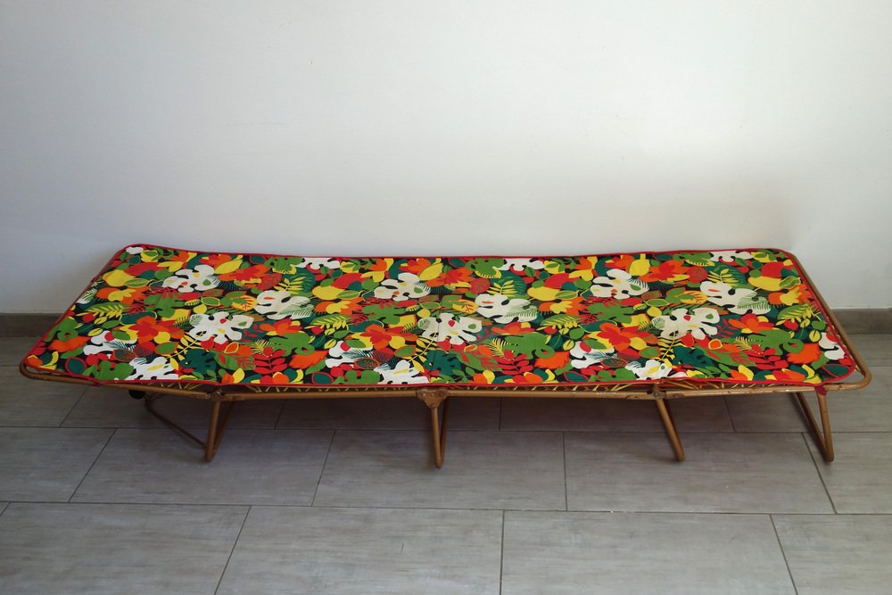 Vintage Folding Camp Chair from Lafuma, 1960s for sale at Pamono