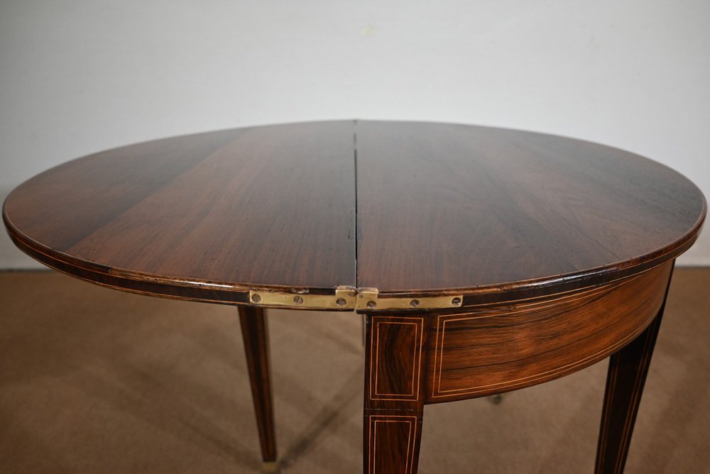 Early 20th Century HalfMoon Table for sale at Pamono