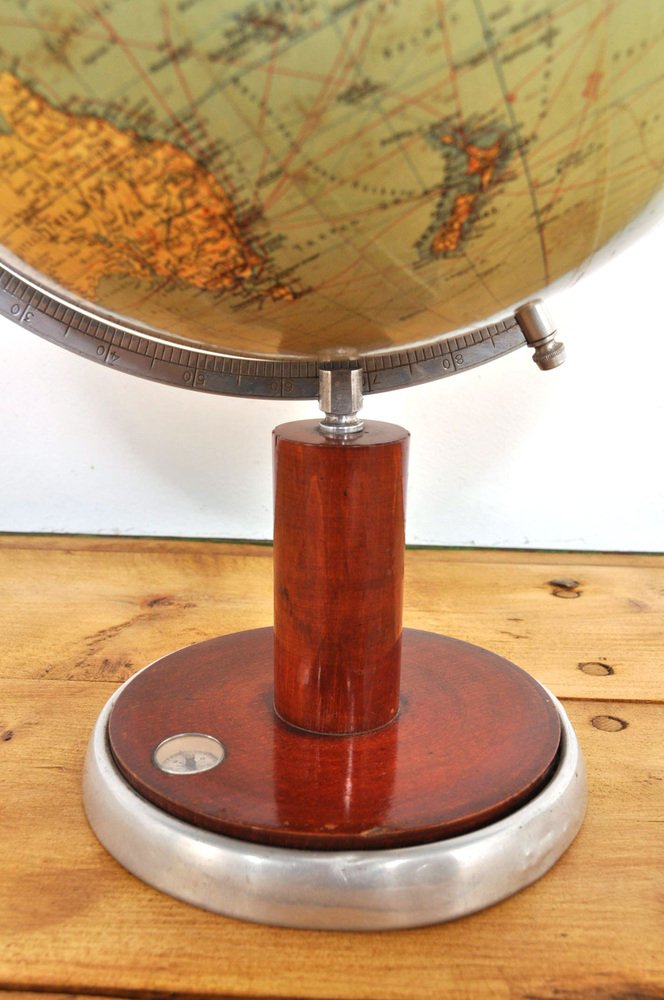 Art Deco Globe from Columbus, 1930s for sale at Pamono