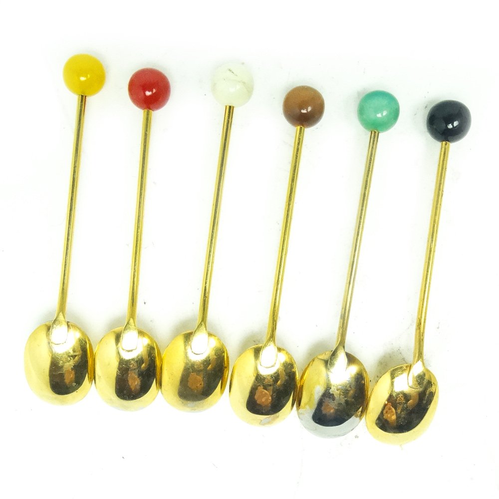 Cucchiaino da caffè Cucchiaino da caffè con manico a forma di rosa per dessert in acciaio inossidabile per mescolare cucchiaino da tavola per cucina