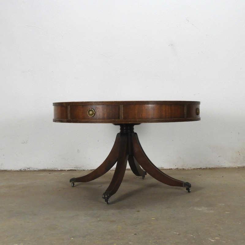 Vintage Round Coffee Table for sale at Pamono