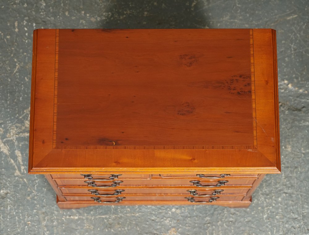 Yew Wood Chest of Drawers for sale at Pamono