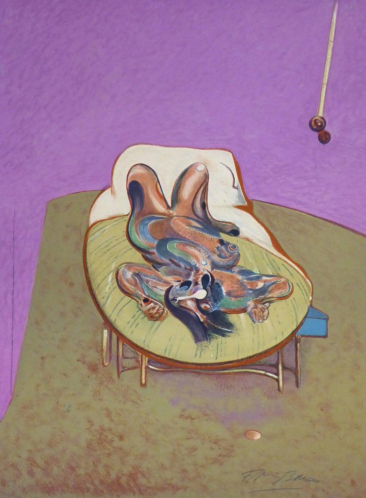 francis bacon lying figure