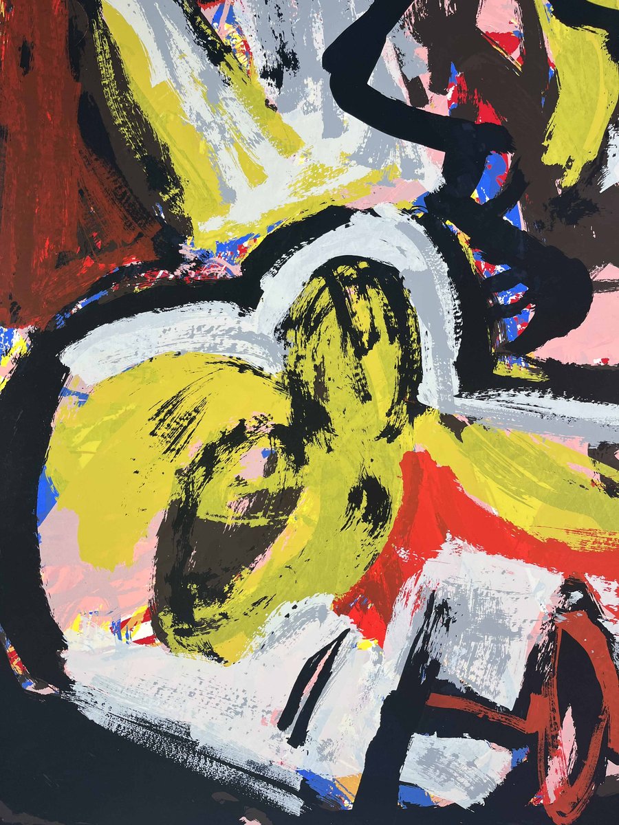 Philippe Vandenberg, Original Screenprint, 1984, Paper for sale at Pamono