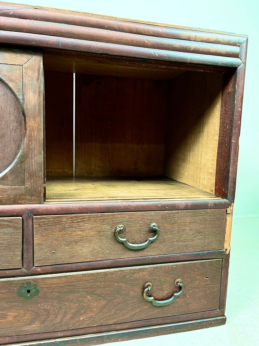 Antique Japanese Tansu for sale at Pamono