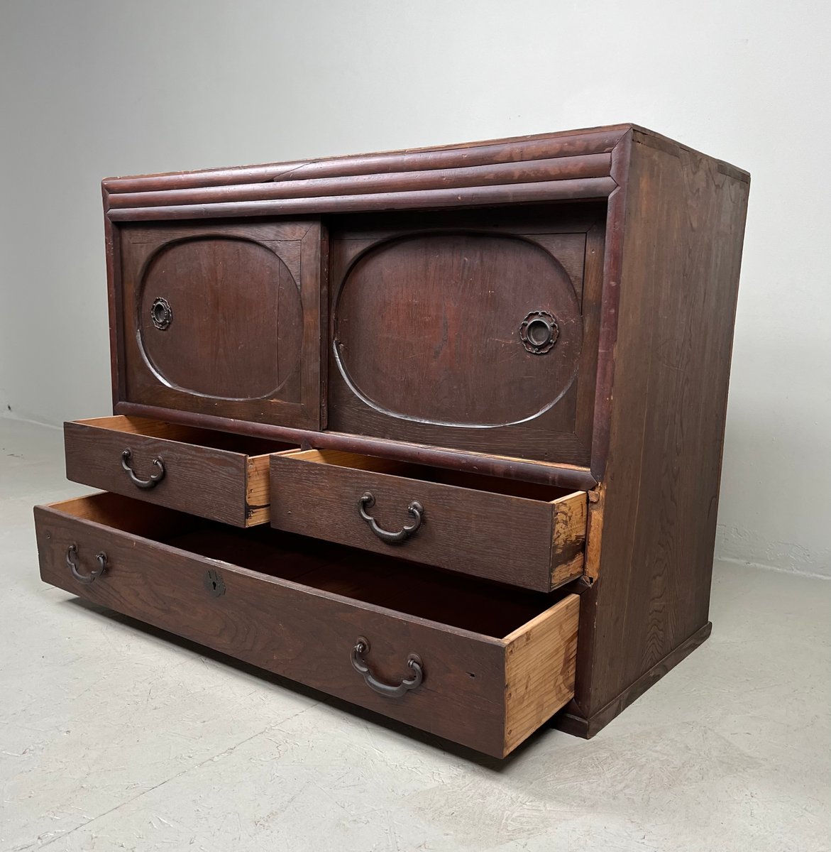 Antique Japanese Tansu for sale at Pamono